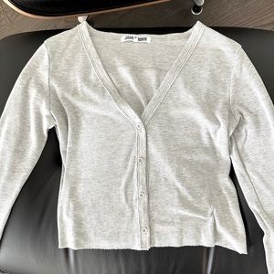 Joah Brown Ultra Cropped Button Down